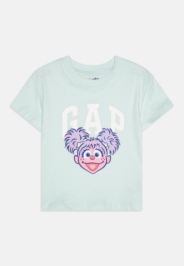 GIRL - Print T-shirt - azul