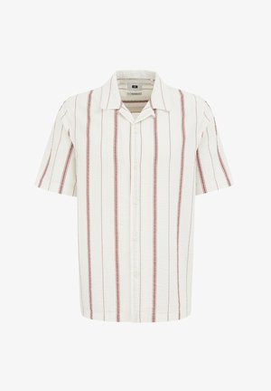 WE Fashion THE TEXTURED - Košeľa - off white