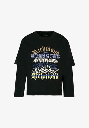 T-shirt à manches longues - black