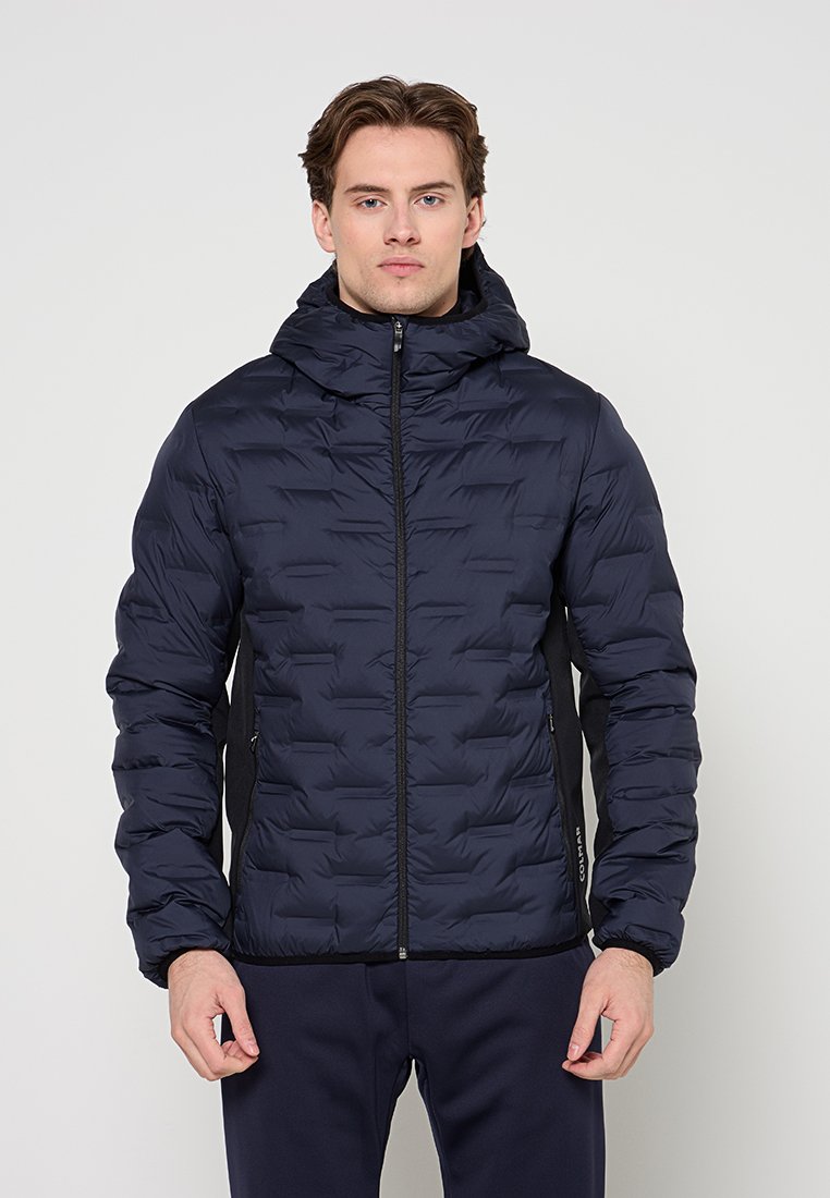 Colmar Gewatteerde jas donkerblauw