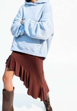 Bershka, Sweat à capuche - light blue
