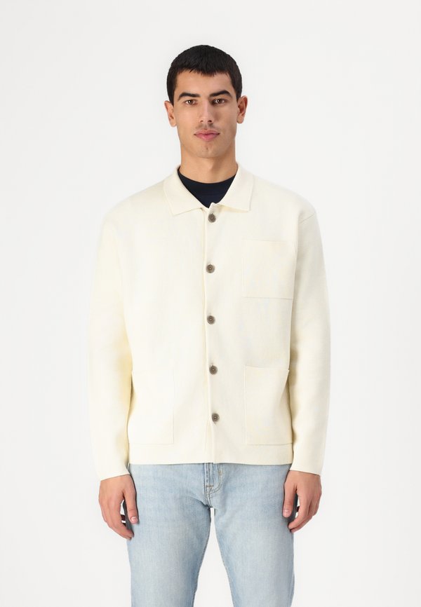 SLHMIKE LIGHT RELAXED CARDI - Cardigan - pristine