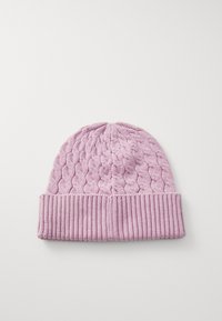 COACH CABLE BEANIE - Čiapka - faded pink