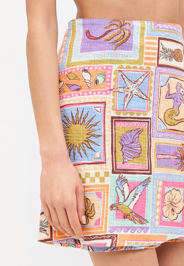 BEACH PARTY WRAP SKIRT - Beach accessory - multico3