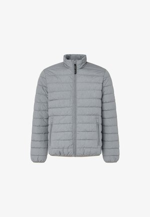 Hall värviga padjakate kõrge kraega, täispikk lukk ja kaks küljetaskut. Omab tikandit ja elastseid mansette. Kerge disain.