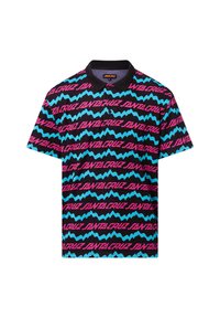 Santa Cruz DRIP - Poloshirt - schwarz blau/schwarz - Zalando.at