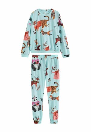 TALL - SET - Pyžamová súprava - blue woodland