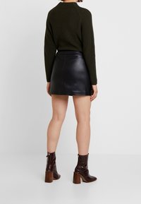AllSaints Minigonna - black