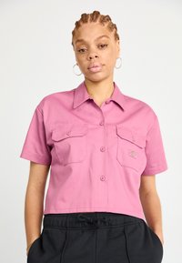 Dickies WORK CROPPED - Bluza s gumbima - mellow mauve