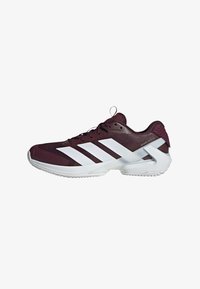 Unausgewählt, maroon silver metallic core black