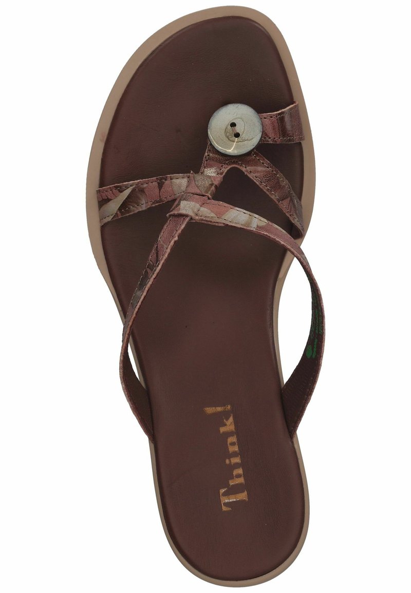 Damen Sneaker | Think Pantolette flach rosa/rosa - CY05510 Damen Sneaker | Think Pantolette flach rosa/rosa - CY05510