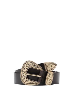 ENGRAVED BUCKLE  - Ceinture - chocolate