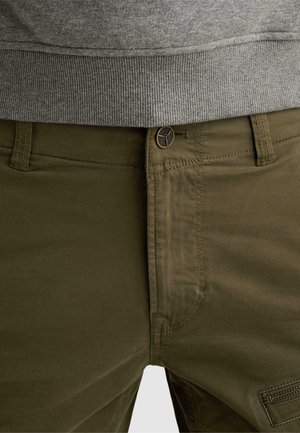PME Legend, NORDROP TAPERED FIT CARGO PANTS - - Kapsáče - olive night