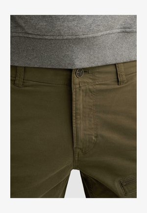 PME Legend, NORDROP TAPERED FIT CARGO PANTS - - Cargobroek - olive night