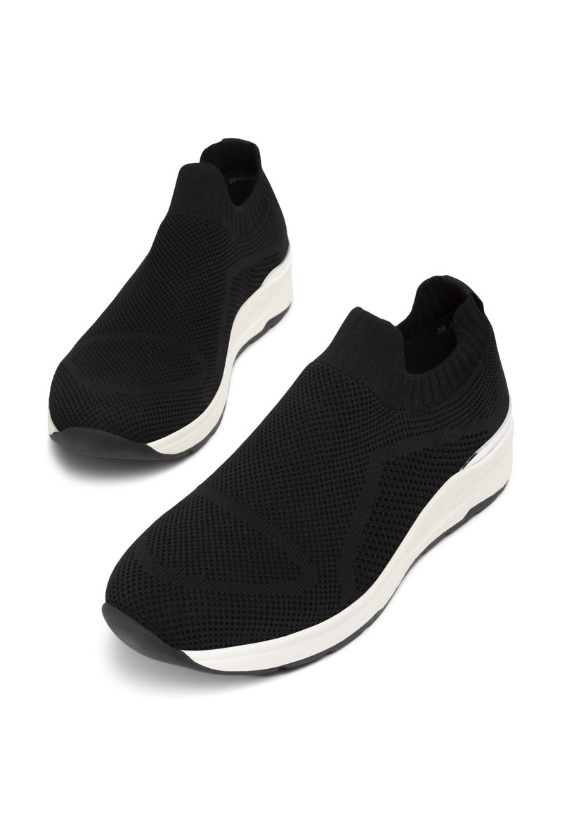 Damen Sneaker low | din sko SASSARI Sneaker low black/schwarz - WS25299 Damen Sneaker low | din sko SASSARI Sneaker low black/schwarz - WS25299