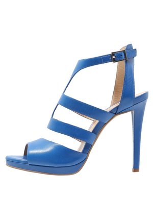 Sandalen met hoge hak - blue