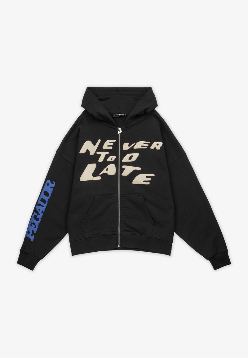 Pegador Sweater met rits zwart