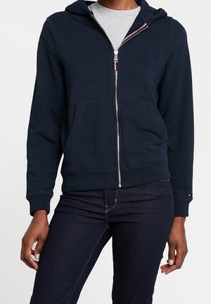 Tommy Hilfiger Sweatjakke - dark blue