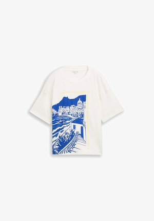 TOM TAILOR, - T-shirt z nadrukiem