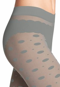 FALKE SNOW DOT 25 DENIER SHEER - Collant - shark