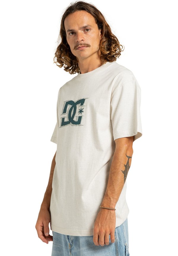 BIG DEAL STAR - Print T-shirt - scvw snow heather4