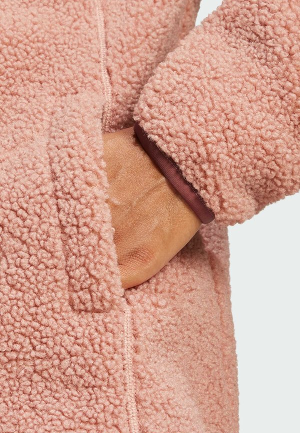 XPLORIC HIGH PILE - Fleece jumper - warm clay2