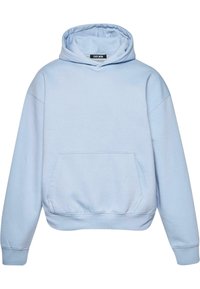 HEART - Džemperis su gobtuvu - light blue