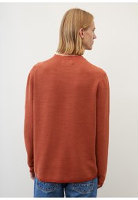 Marc O'Polo RELAXED MIX - Strickpullover - dark crabapple
