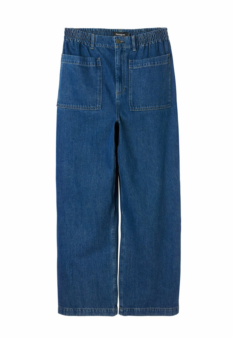 Desigual Relaxed fit jeans blauw