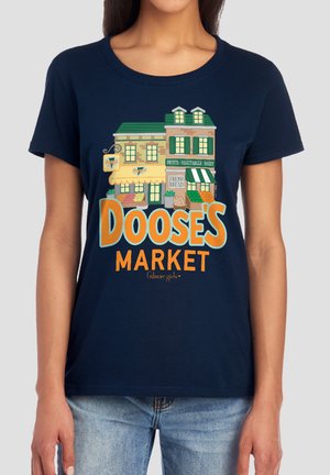 Cotton Soul, GILMORE GIRLS DOOZE'S MARKET AD - T-Shirt print - dark blue