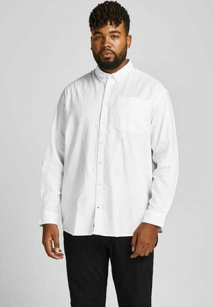 JJEOXFORD SHIRT  - Vapaa-ajan kauluspaita - white