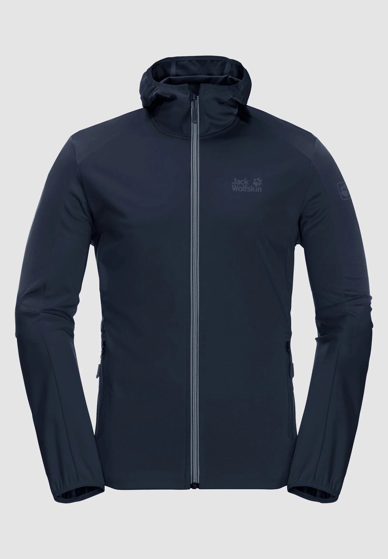 Herren Shirts | Jack Wolfskin GO HIKE SOFTSHELL Softshelljacke night blue/blau - ZE75118 Herren Shirts | Jack Wolfskin GO HIKE SOFTSHELL Softshelljacke night blue/blau - ZE75118