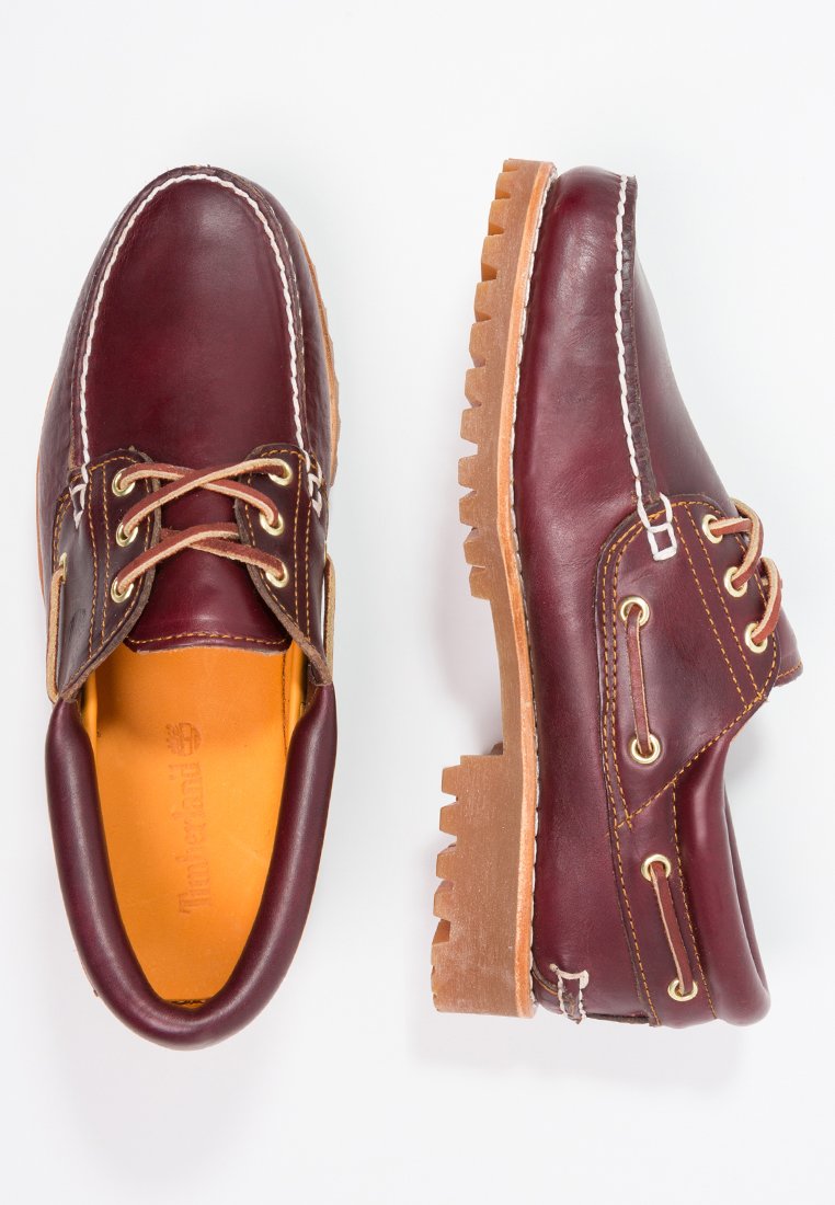 Timberland AUTHENTIC 3 EYE - Lace-ups - burgundy/bordeaux