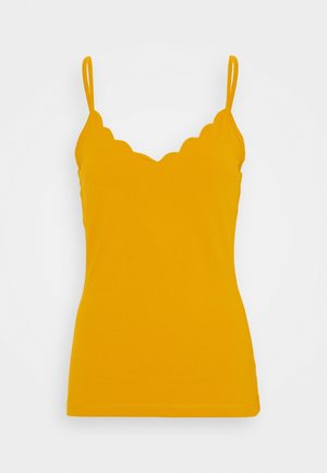 Anna Field Top - dark yellow