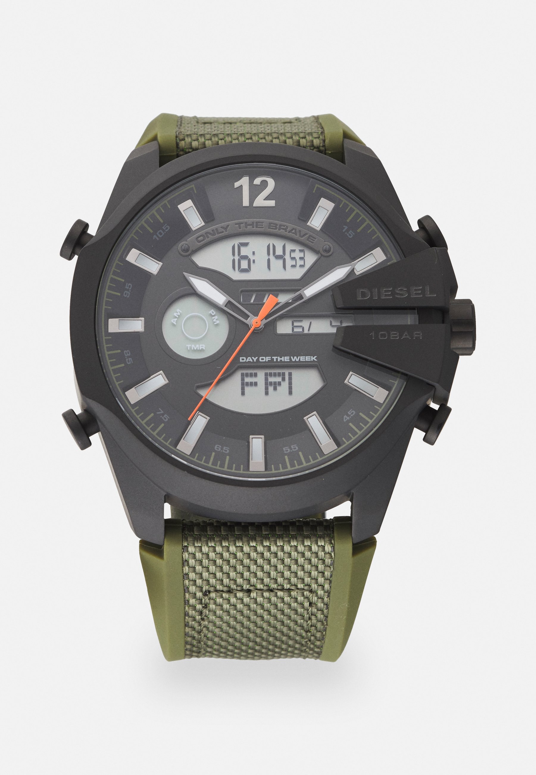 Diesel MEGA CHIEF - Chronograaf - green/Groen - Zalando.nl