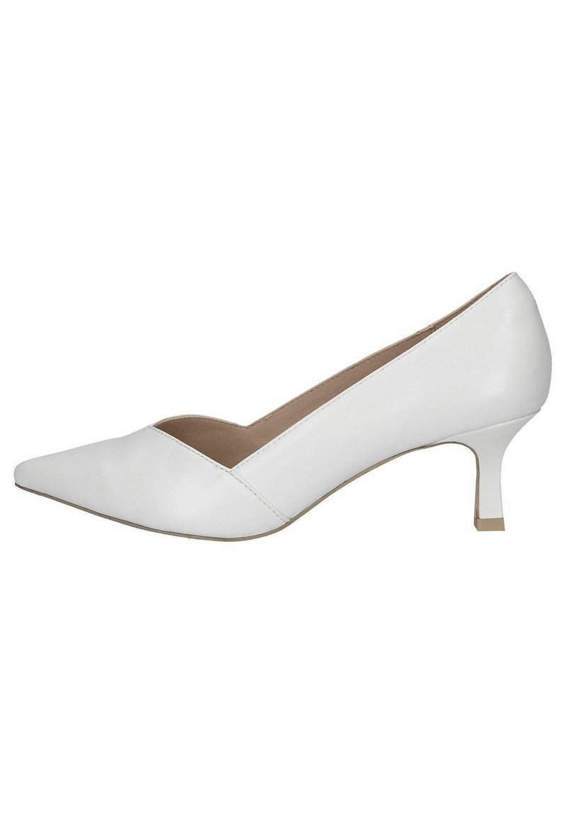 Caprice Classic heels - white perlato