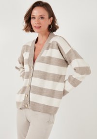 LELA Cardigan - mink stone