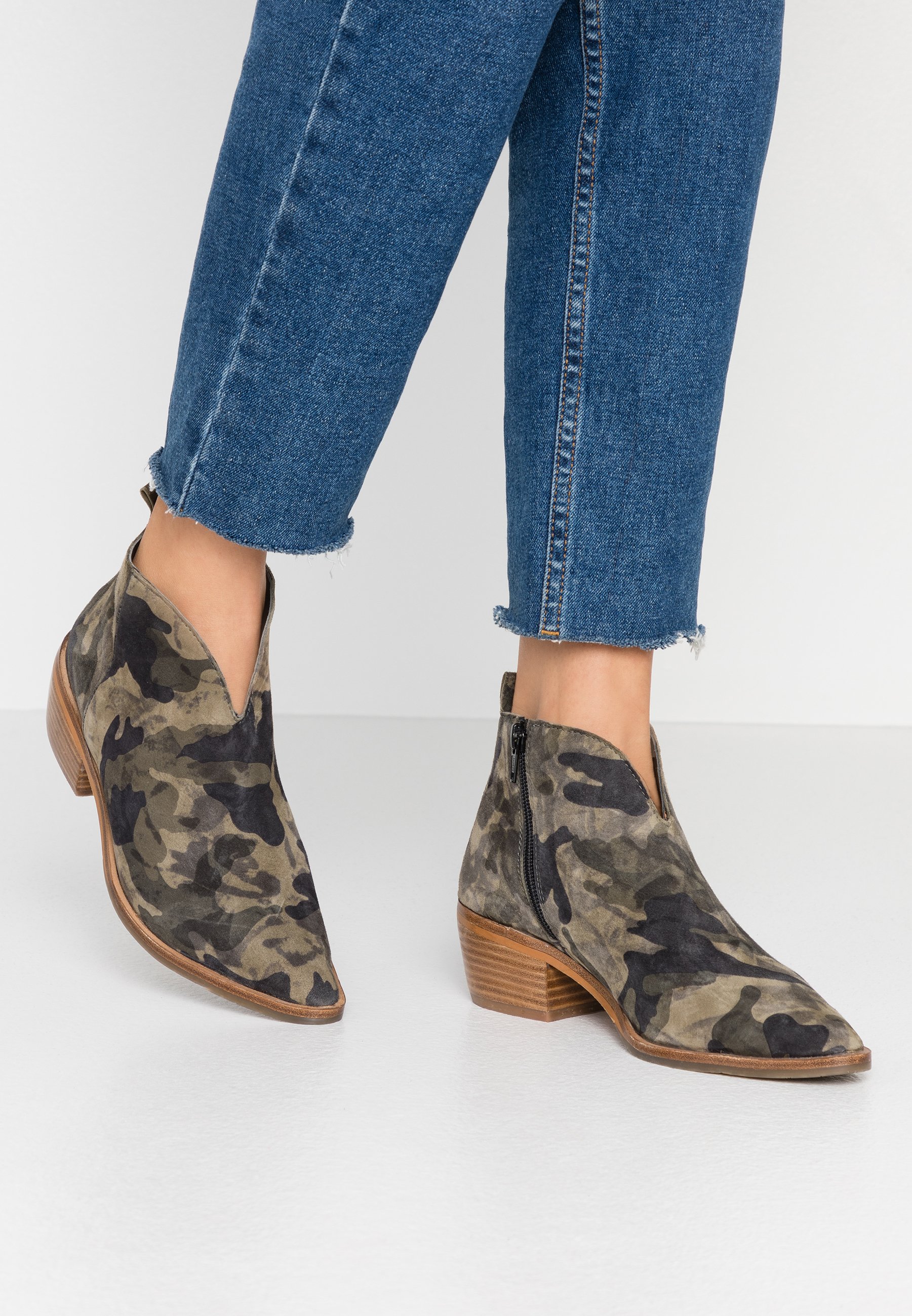 BILBAO Ankelboots khaki BILBAO Ankelboots khaki