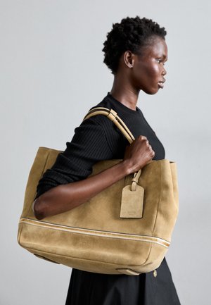 MOSCHINO FOLDING BAG - Cabas - beige/naturale