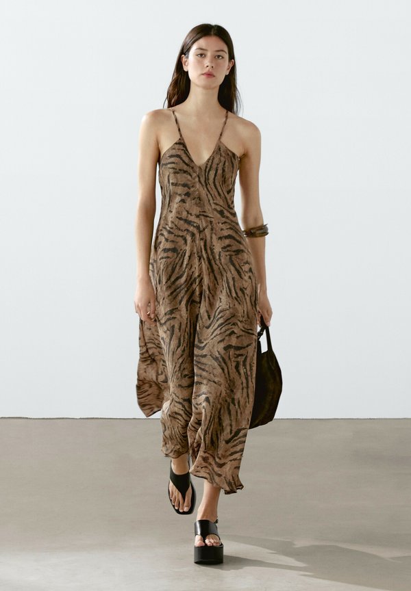 LONG ANIMAL PRINT - Maxi dress2