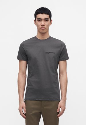 Karl Lagerfeld Jeans, SLIM TEE - T-shirt basic - tornado