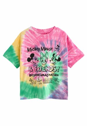 MINNIE MOUSE-REGULAR FIT - Tricou cu imprimeu - rainbow tie dye