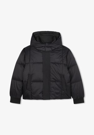 BOSS Kidswear PUFFER JACKET - Zimná bunda - black