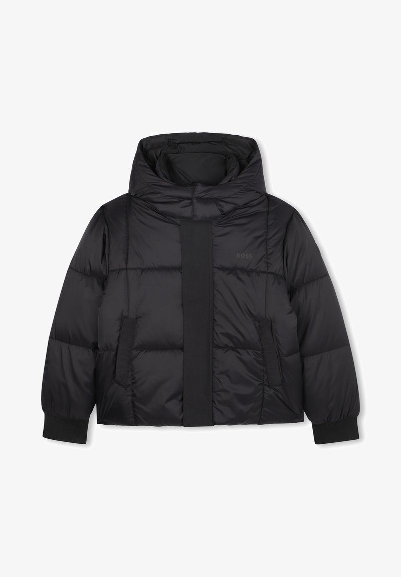BOSS Kidswear PUFFER JACKET - Žieminė striukė - black