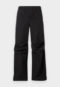 NMCHARLIE PARACHUTE UNISEX - Trousers - black