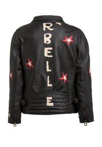 Scotch & Soda Giacca di pelle - anthracite