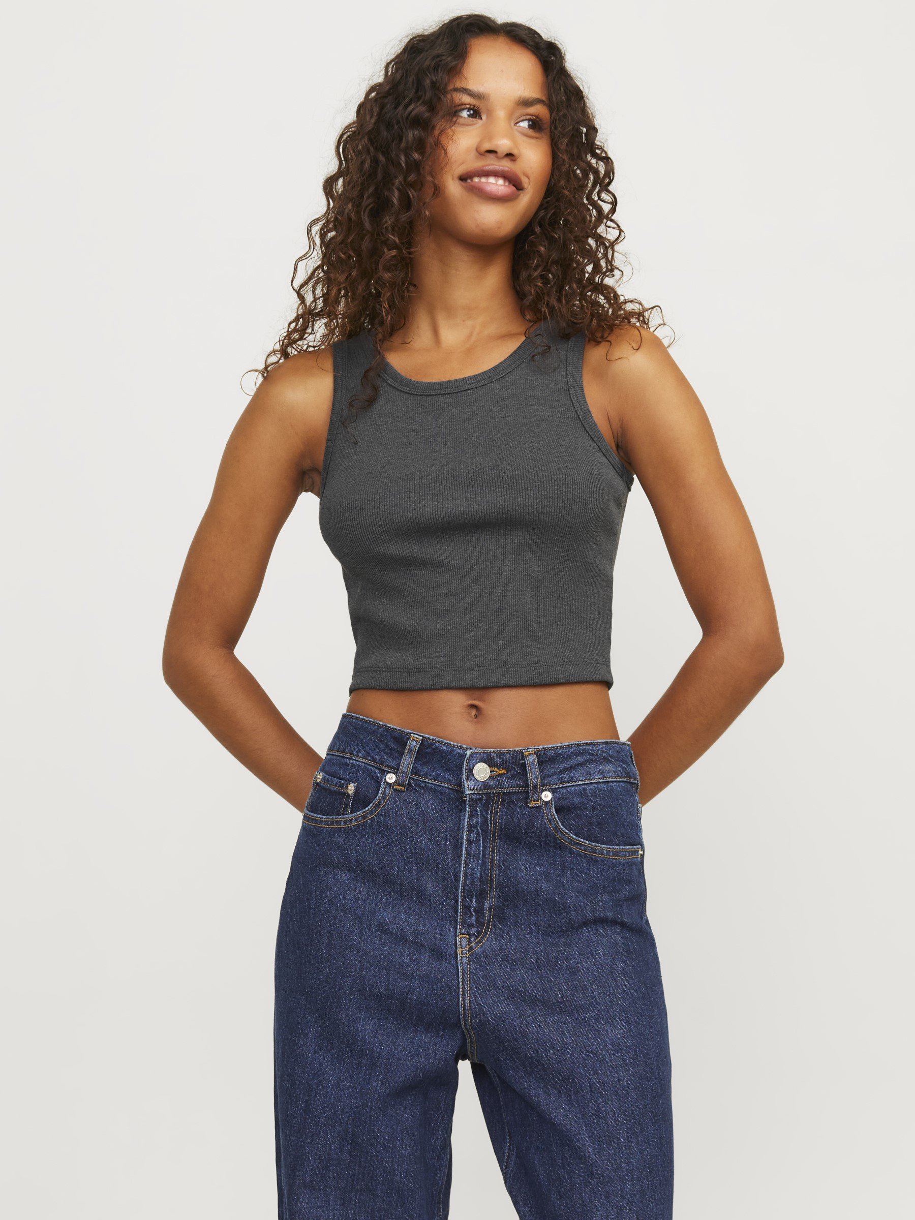 JJXX JXLORELEI HALTER - Top - black - Zalando.co.uk