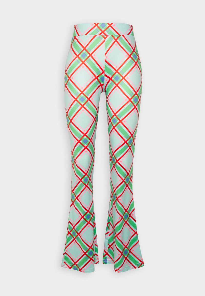 Neon & Nylon Broek blauw