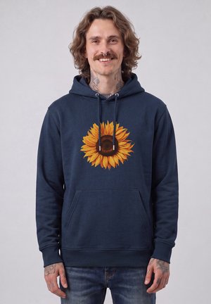 watapparel, SONNENBLUME UNISEX - Sweat à capuche - french navy