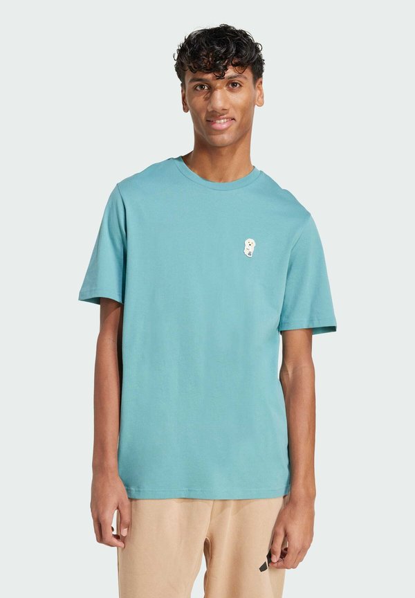 Basic T-shirt - preloved teal